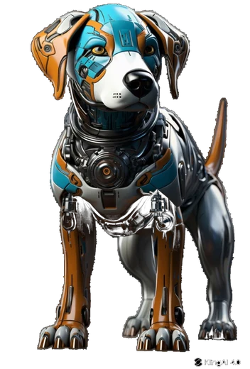 Mascota de HUE: un perro robot